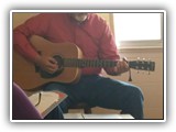 Jerry and his guitar provided music for Cowboy Church.